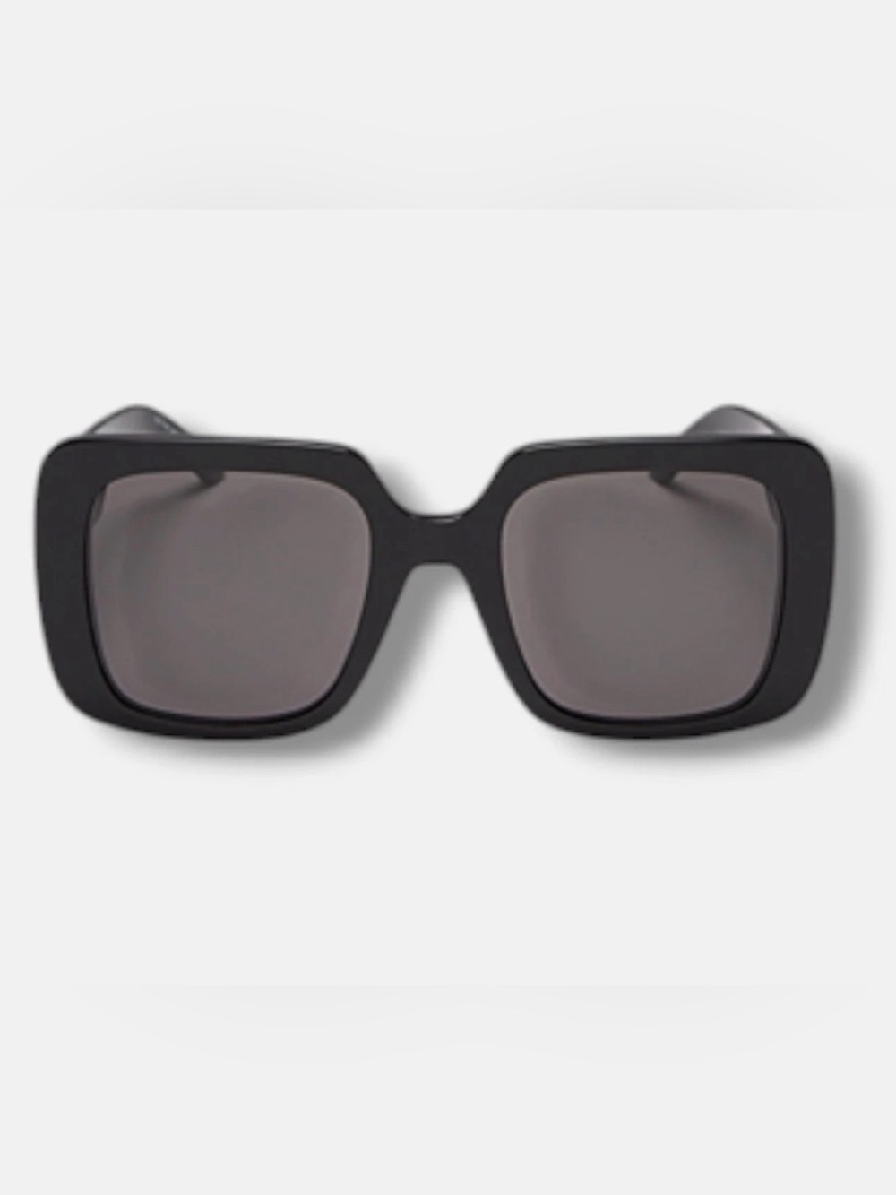 Christian Dior Wildior S3U 10A0 Women's Black Square Sunglasses 55-23-145
